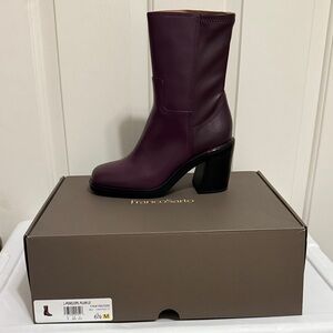 Franco Sarto Penelope Plum Leather Block Heel Boot
6.5 M - New in box